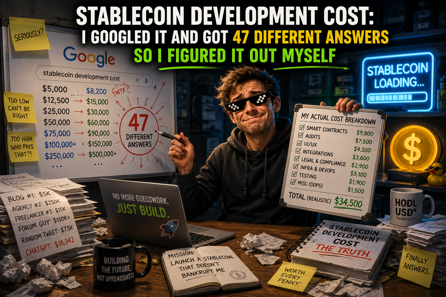 Stablecoin Development Cost: Real Pricing Guide for 2026