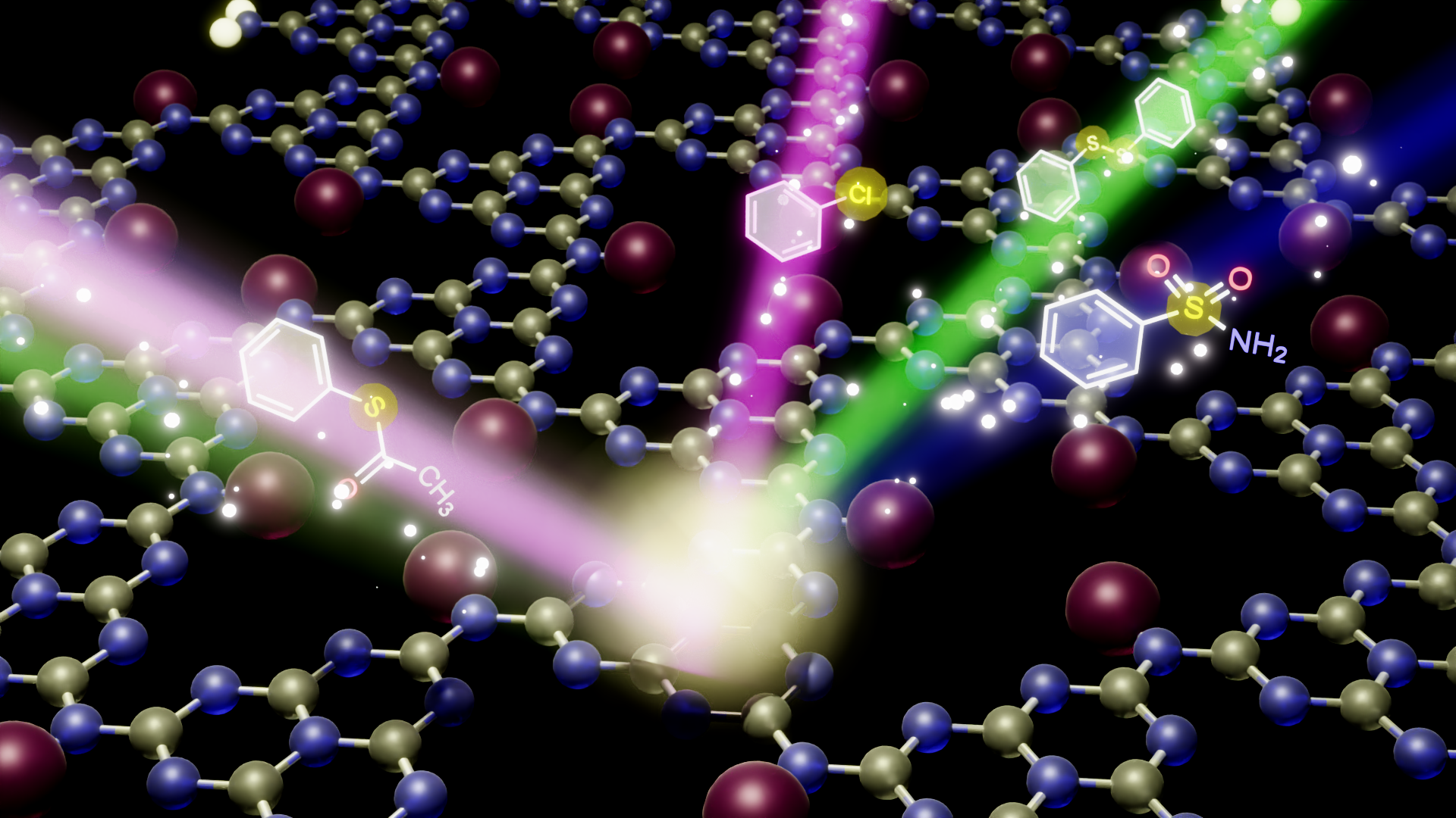 “Smart” Carbon Nitride for Chromoselective Catalysis