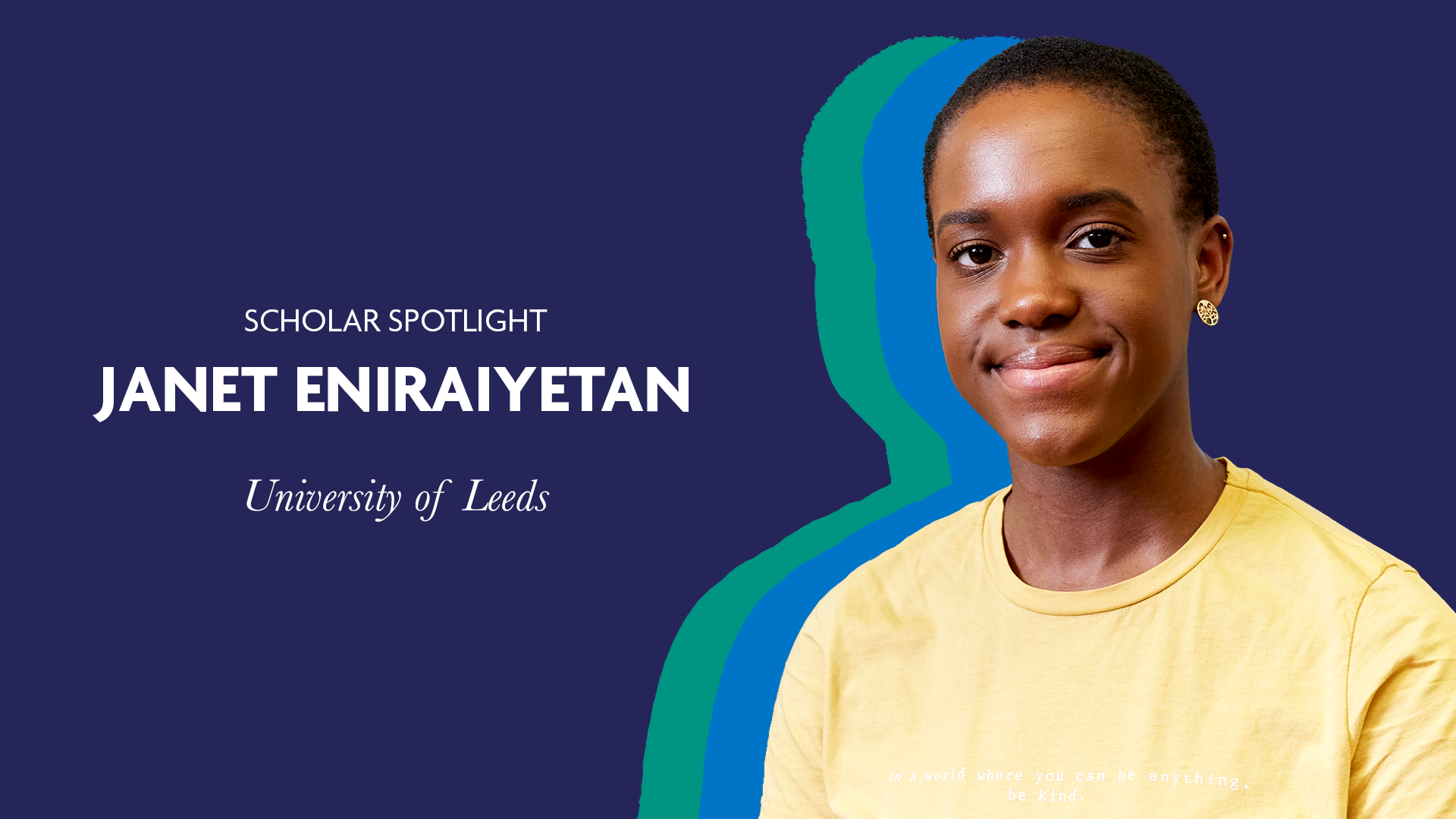 Scholar Spotlight - Janet Eniraiyetan