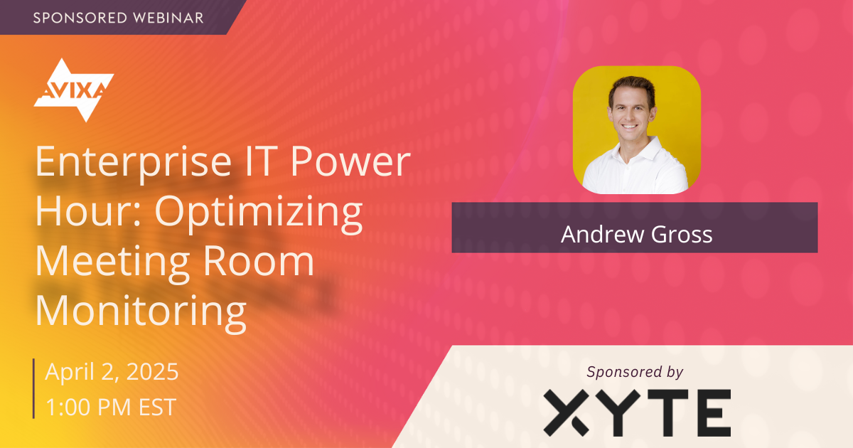 Optimizing AV Meeting Room Monitoring