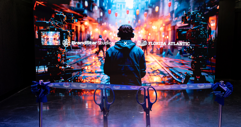 New Studio Gets FAU Students Immersed in Virtual Production