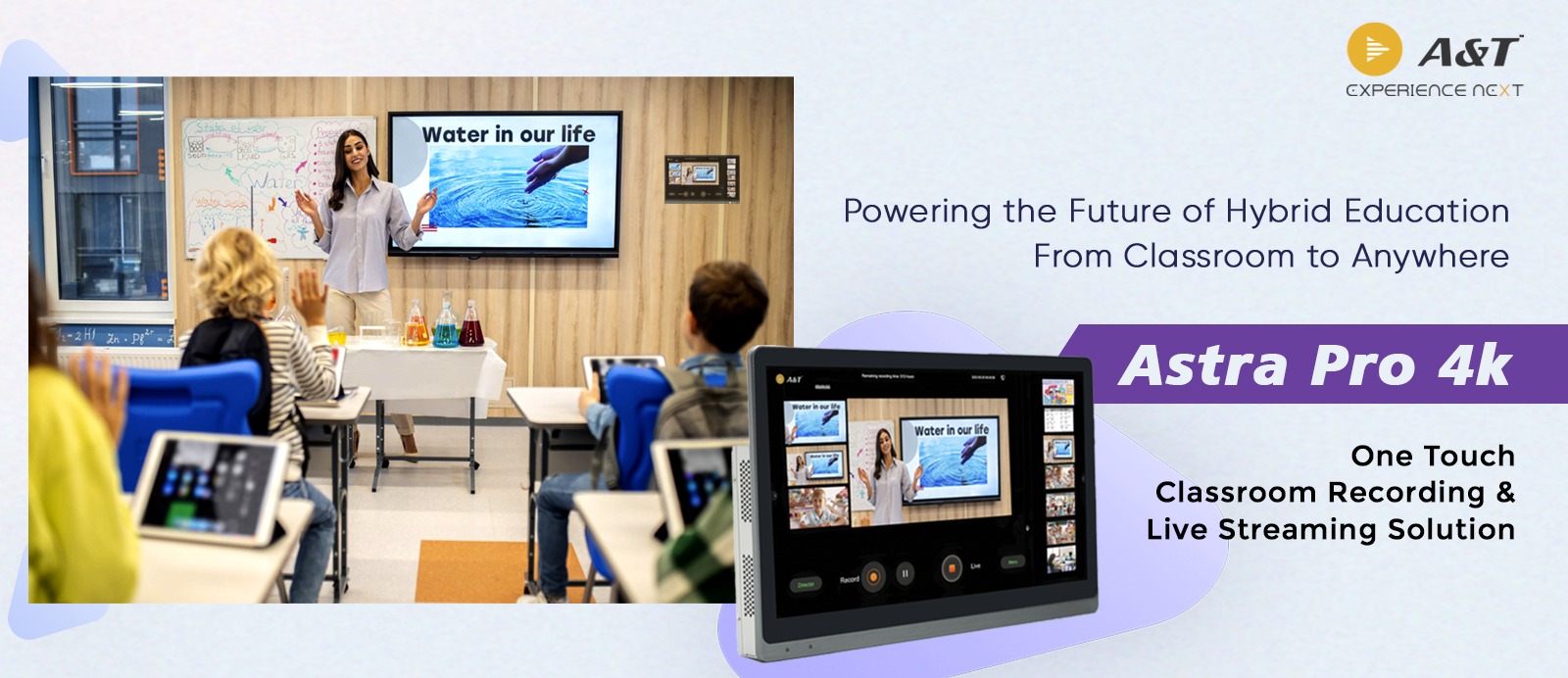 One-touch recording and streaming solution