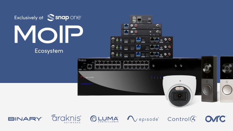 Fast Deployment of SDVoE with Snap One's Media over IP
