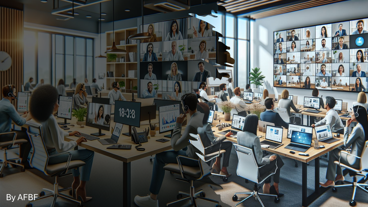 The Role of AV Technology in Hybrid Work Environments