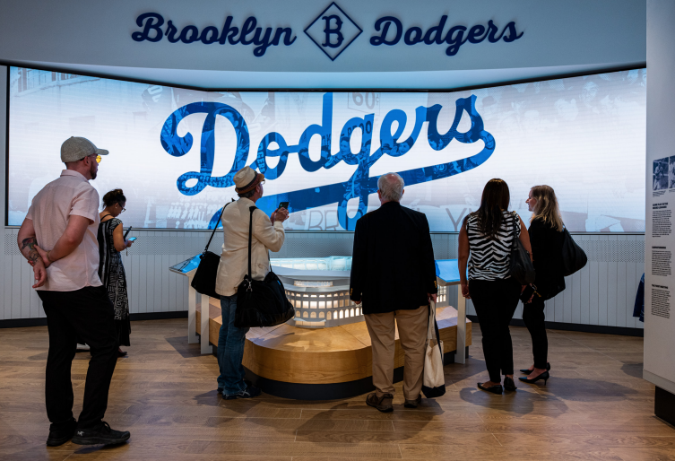 dvLED Video Wall Dodgers