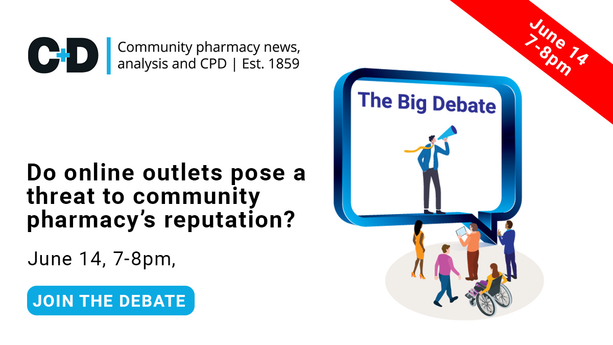 Join the Big Debate on selling medicines online – June 14