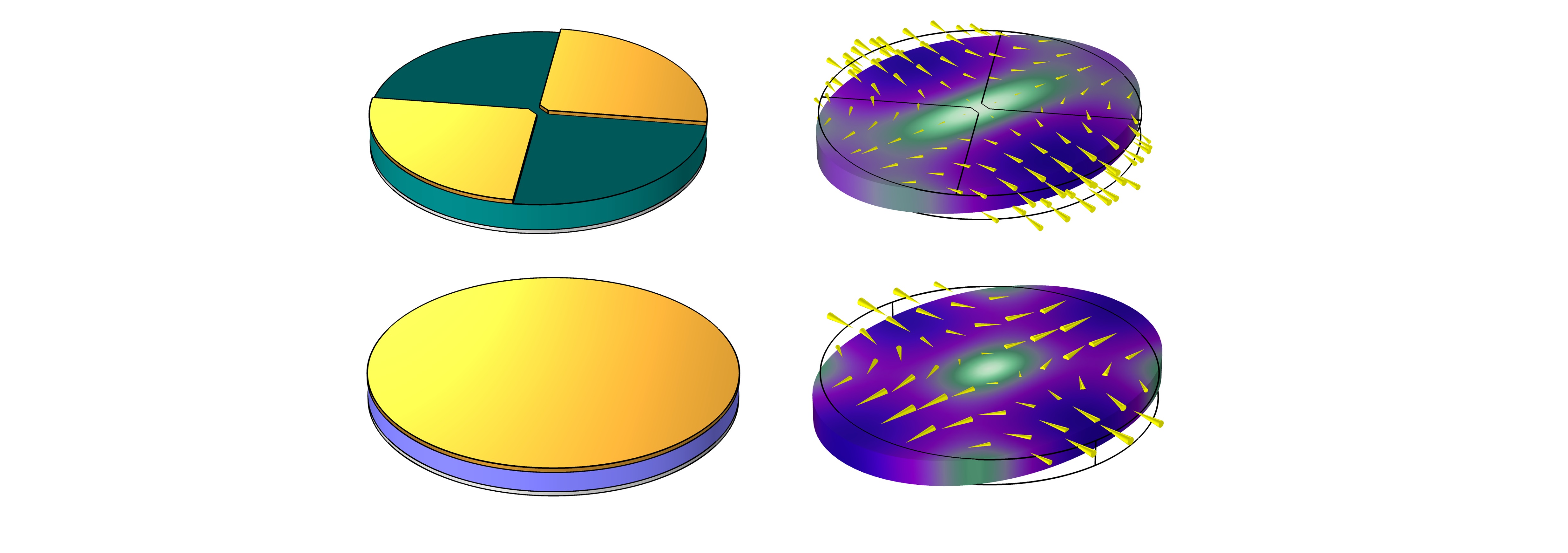 Self-Aligned Single-Electrode Actuation of Tangential and Wineglass Modes using PMN-PT