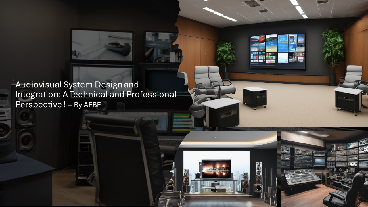 Audiovisual System Design and Integration: A Technical and Professional Perspective !
