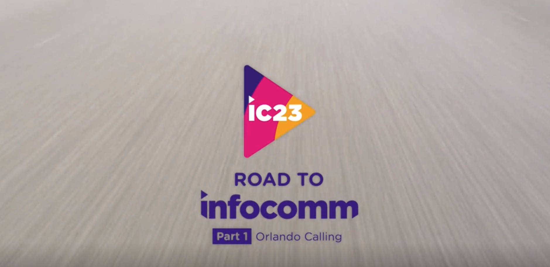 Introducing the Road to InfoComm Podcast!