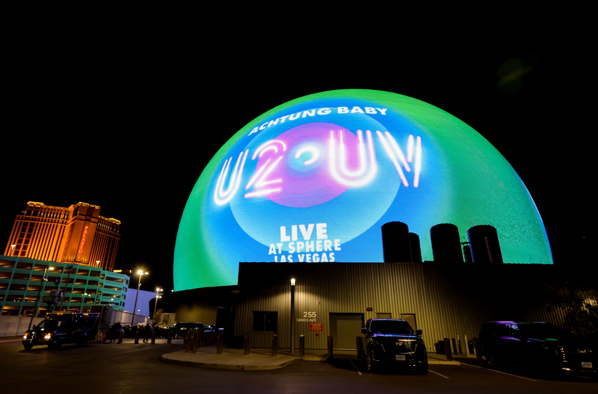 U2, The Sphere and Ad $$$$