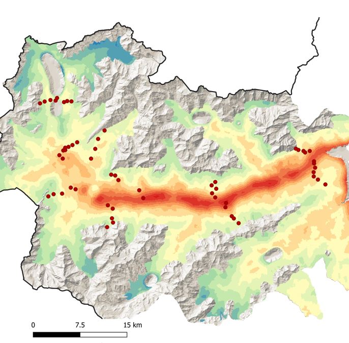 Contaminated landscapes – current use pesticides disperse from  the valley bottom to the summit region