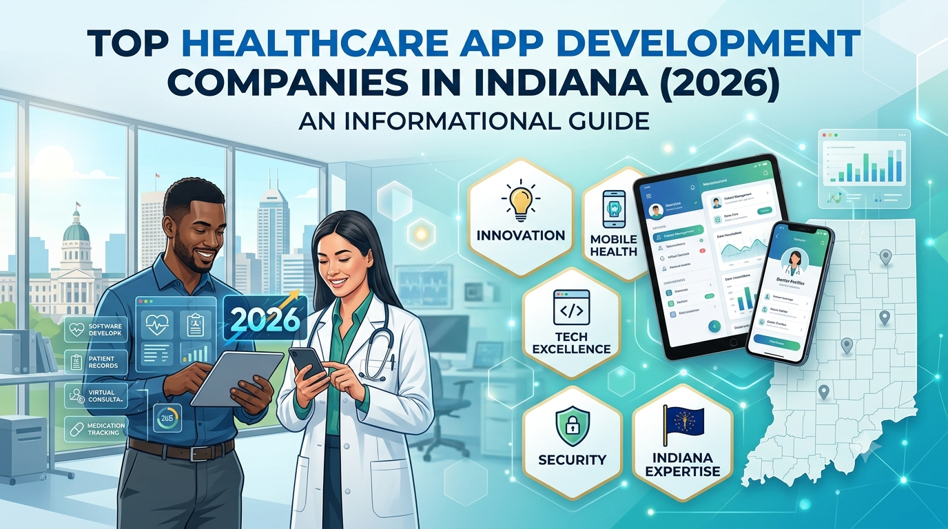 Top Healthcare App Development Companies in Indiana (2026): An Informational Guide