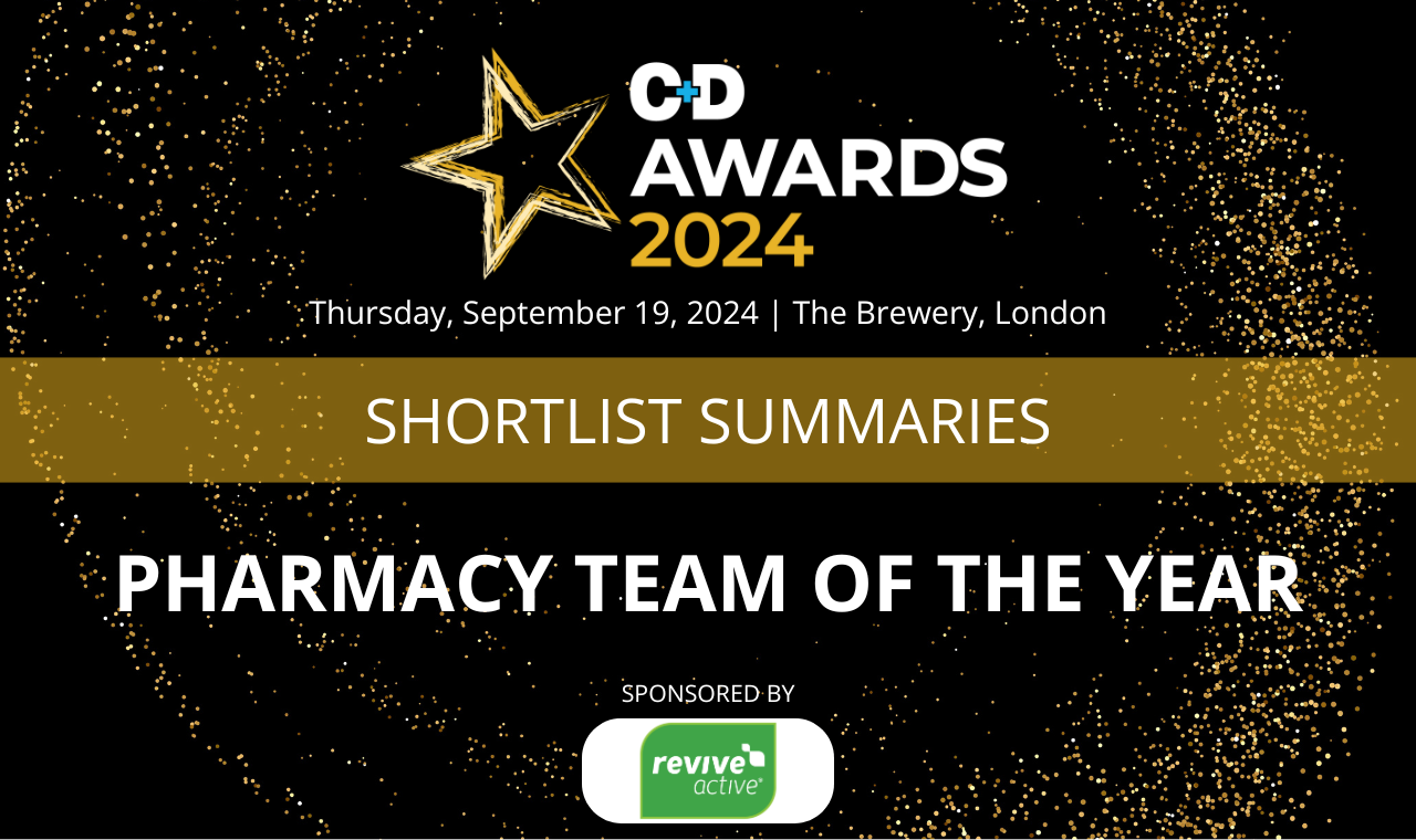 Pharmacy Team of the Year - Shortlist Summaries
