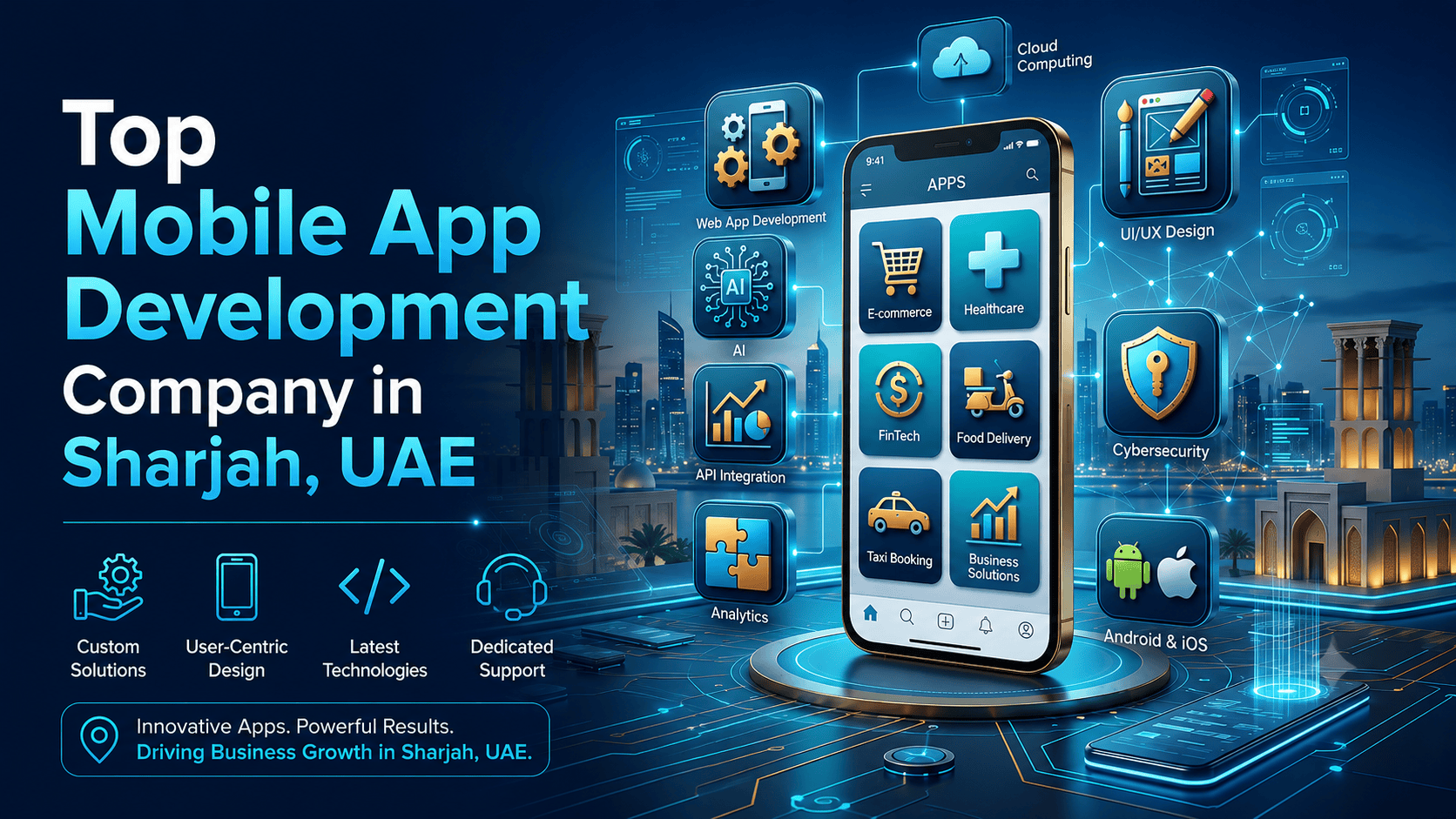 Top 10 Mobile App Development Companies in Sharjah (2026 Guide) UAE