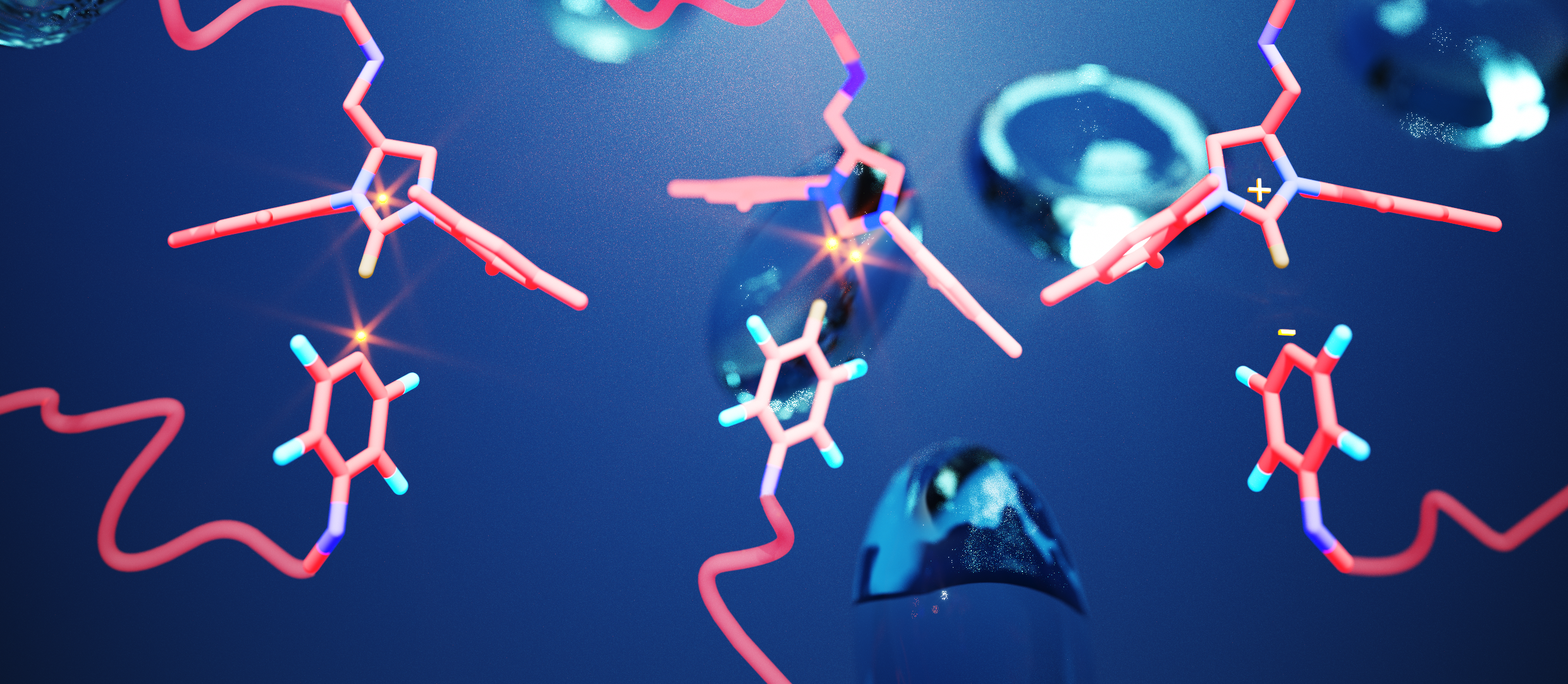 The split personality of a molecule under tension