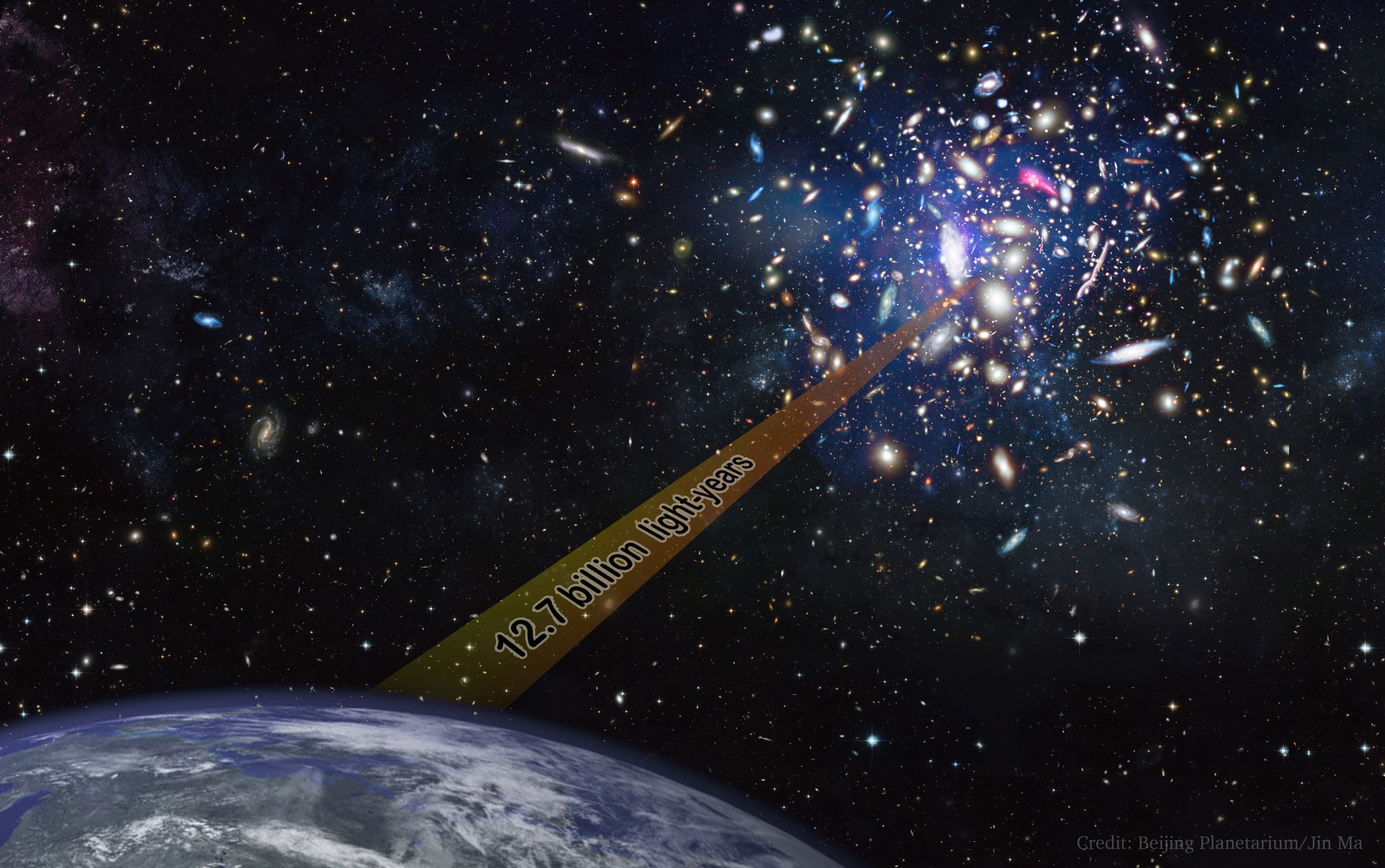 A galaxy at redshift ~11 and its gamma-ray burst 
