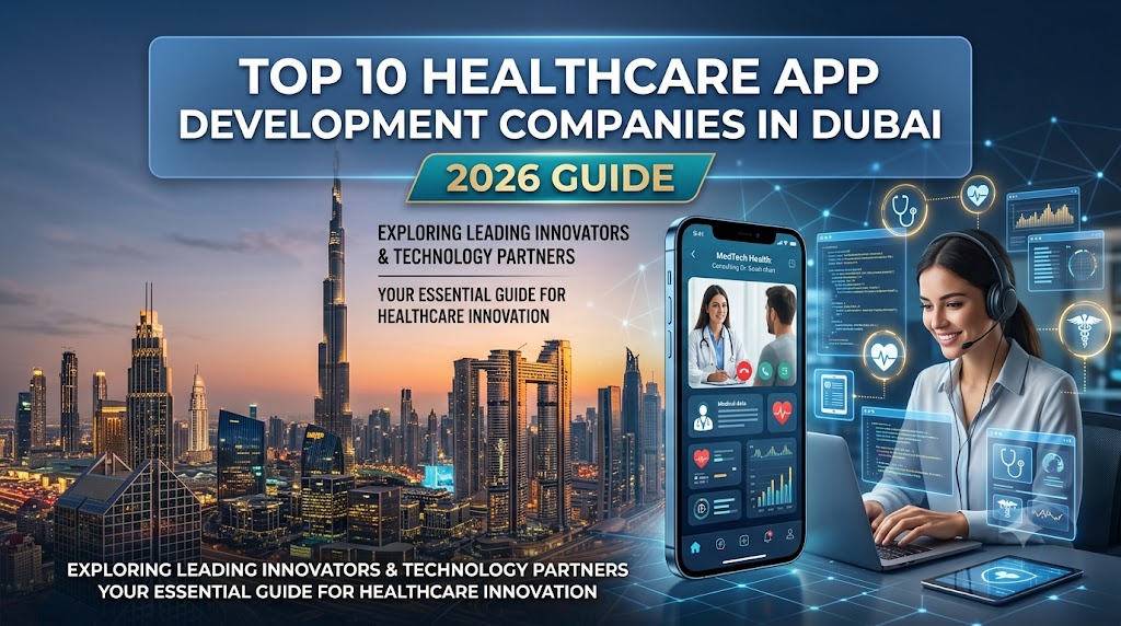 Best Healthcare App Development Company in Dubai, UAE 2026