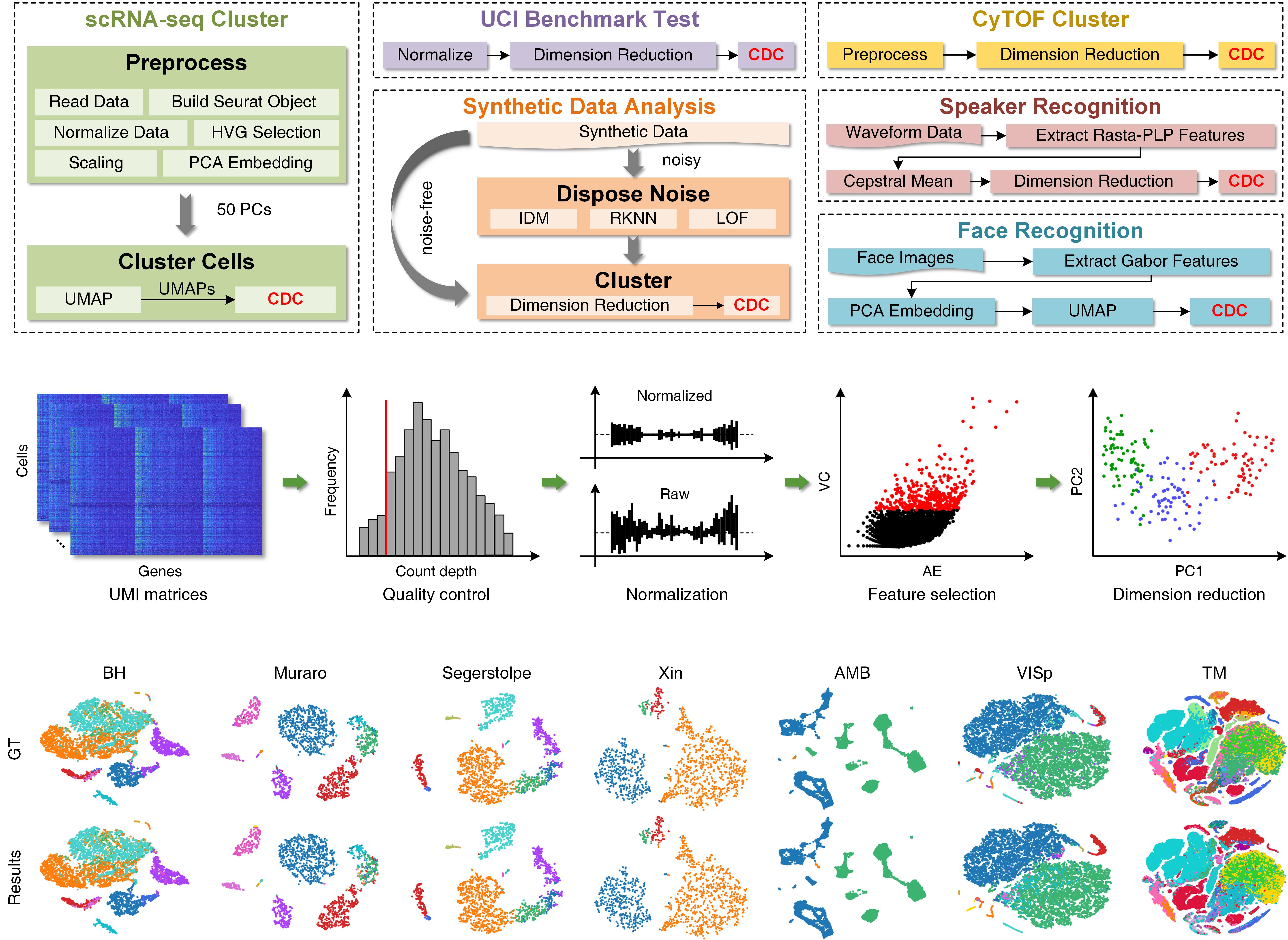 CDC: A Clustering Algorithm using Local Direction Cenrality