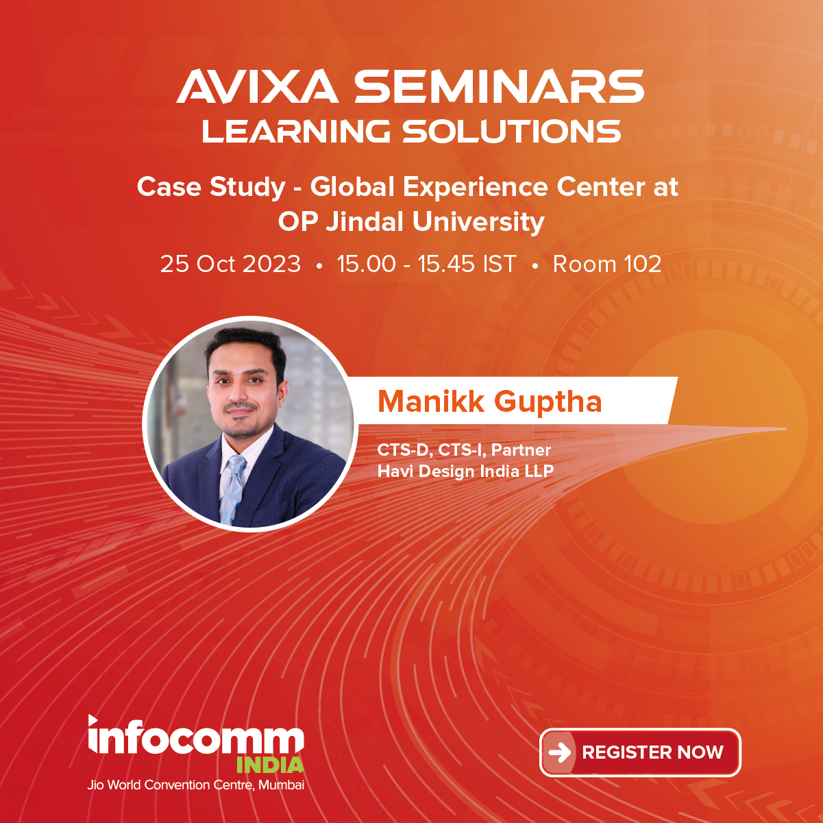 Day 1| AVIXA Seminar at InfoComm India