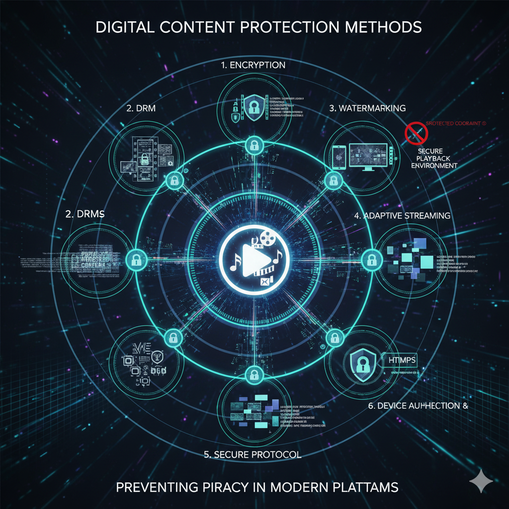 Digital Content Protection Methods
