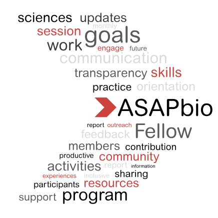 ASAPbio Fellows: A community driven approach to changing science communication