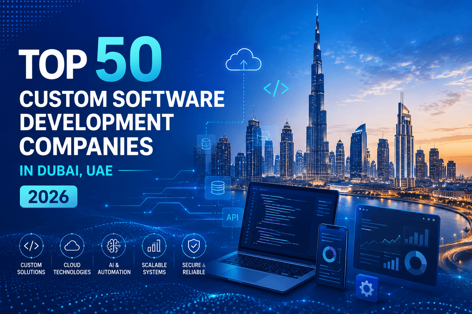 Top 50 Custom Software Development Companies in Dubai, UAE (2026)