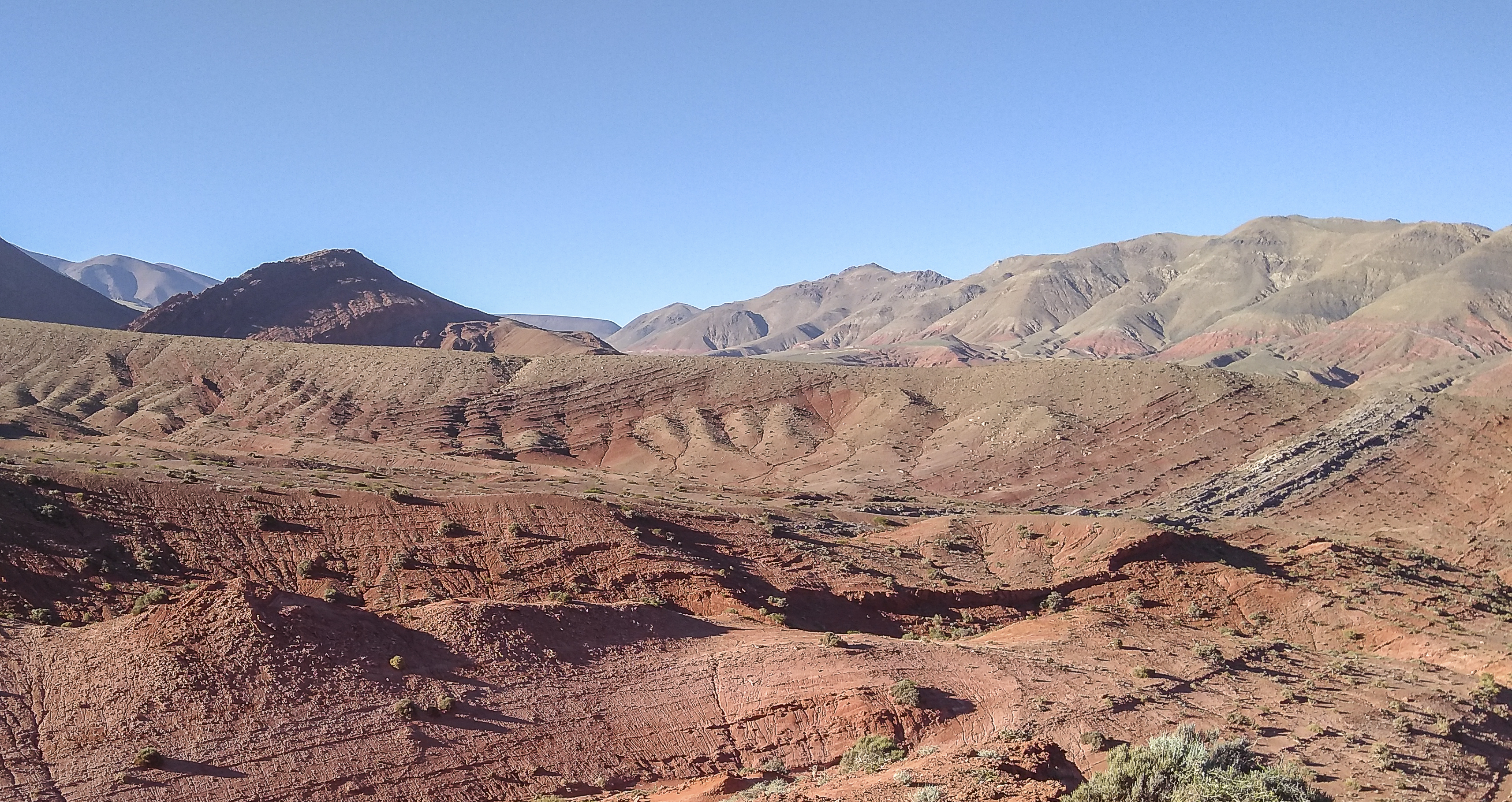 Looking for dinosaurs in the Andes of Argentina