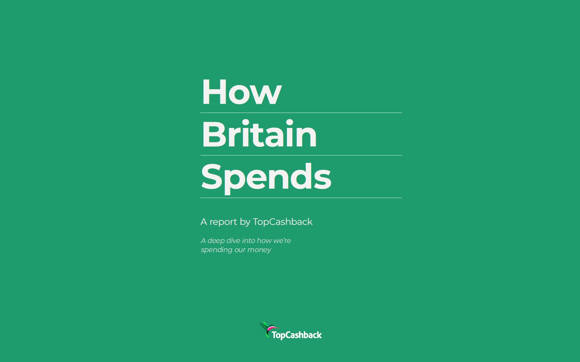 TopCashback: How Britain Spends