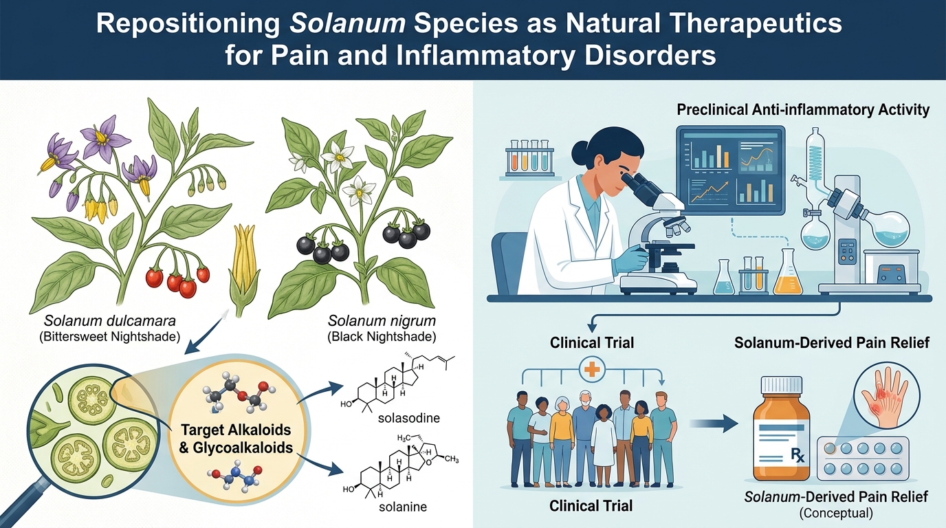 Beyond NSAIDs: Unlocking the Therapeutic Potential of Solanum Species for Pain and Inflammation Management