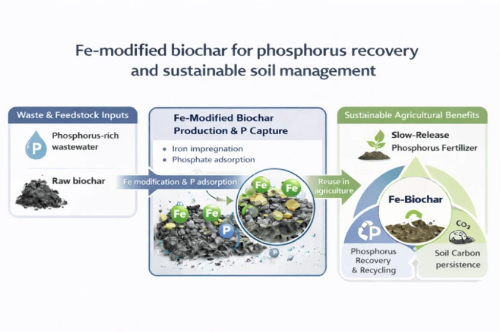 Recycling Phosphorus Through Biochar: A Circular Approach for Calcareous Soils
