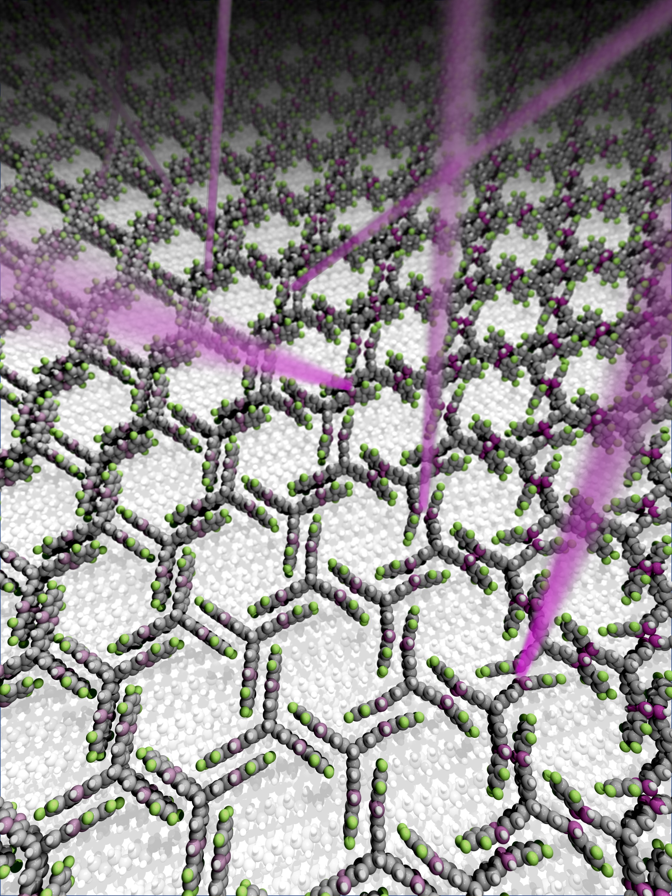 New light on making two-dimensional polymers