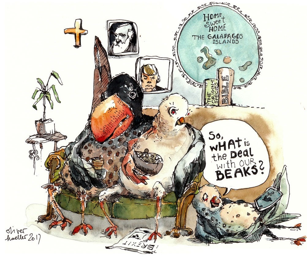 Evolution and faith at the dinner table