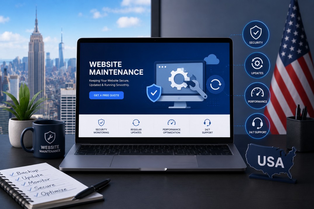 Top website maintenance companies in USA