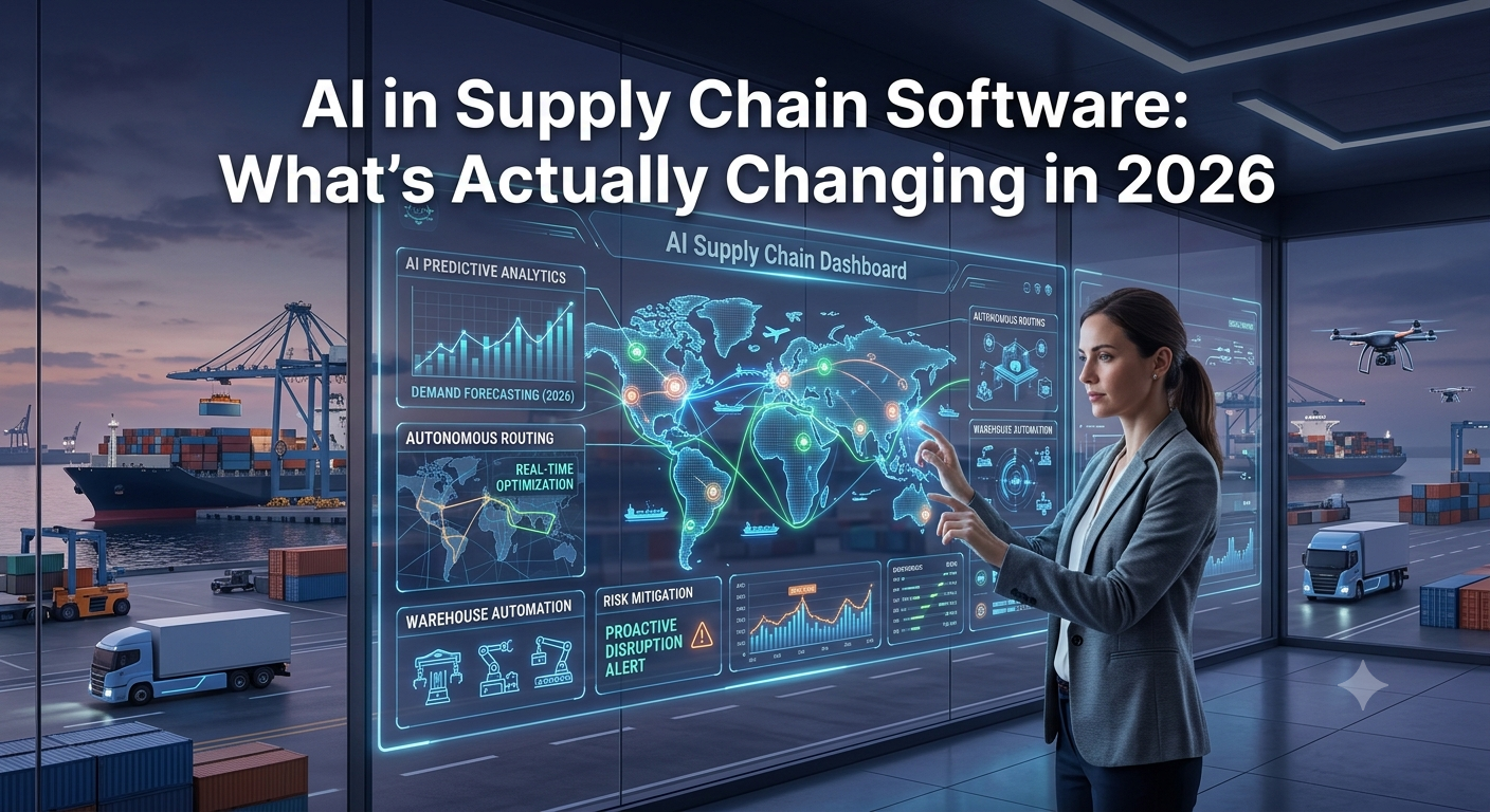 AI in Supply Chain Software: What's Changing in 2026