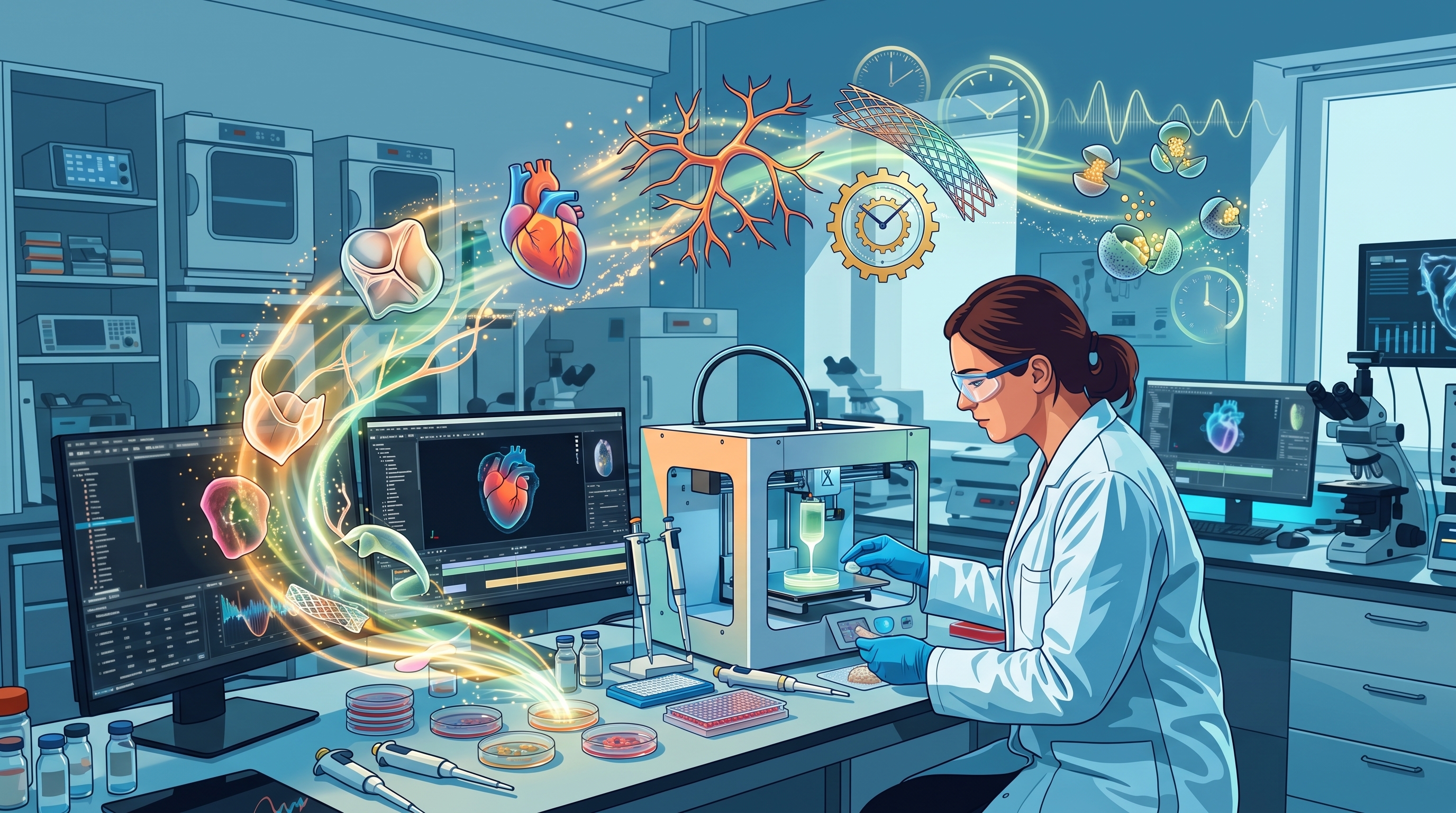 Beyond Static Scaffolds: Printing Living Tissues That Evolve Over Time
