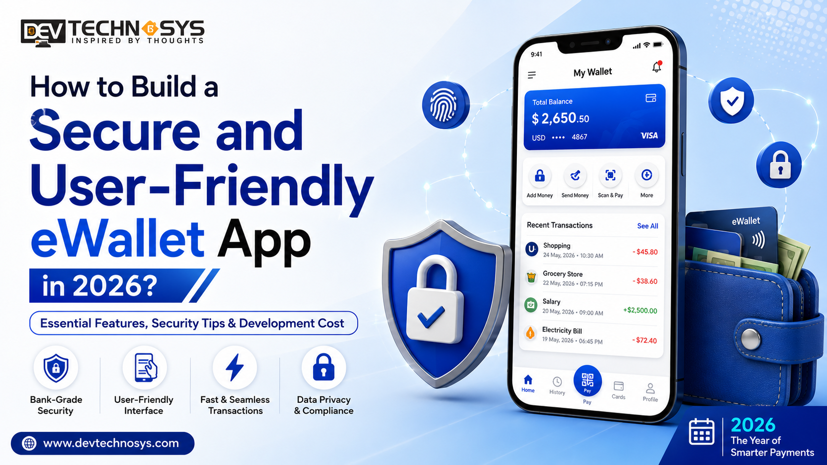 How to Build a Secure and User-Friendly eWallet App in 2026