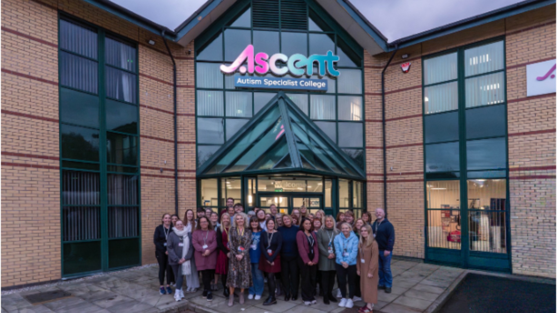 Ascent Autism Specialist College wins national teaching award for employer partnership work