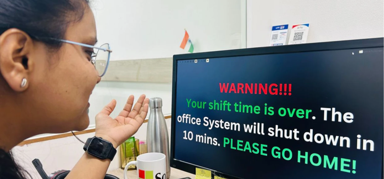 An Obvious Reminder for Work-Life Balance